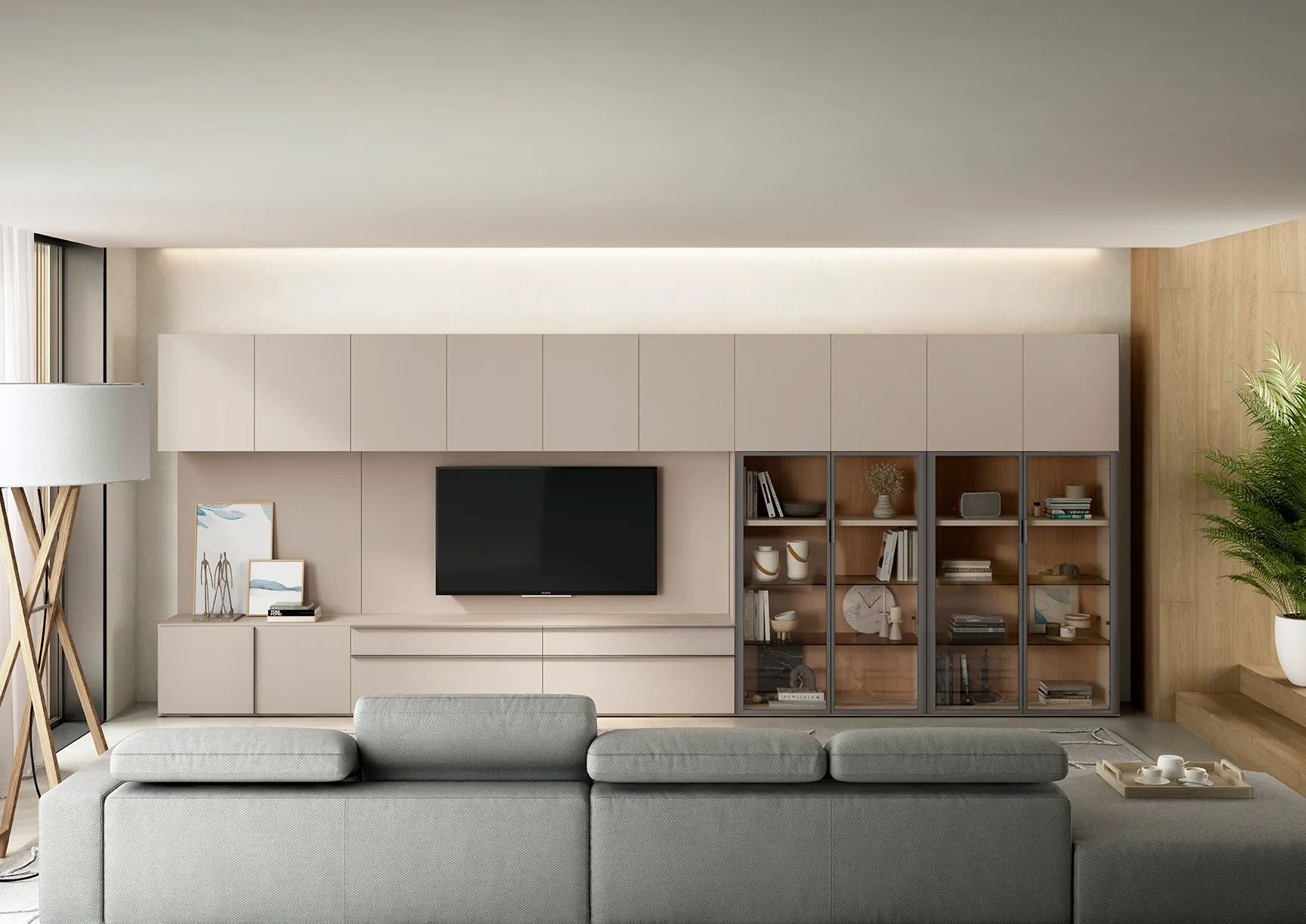 mueble de salon compacto