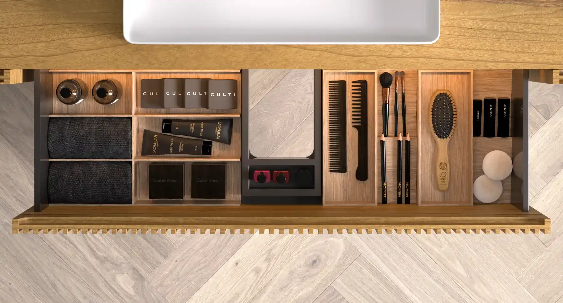 organizadores para baño