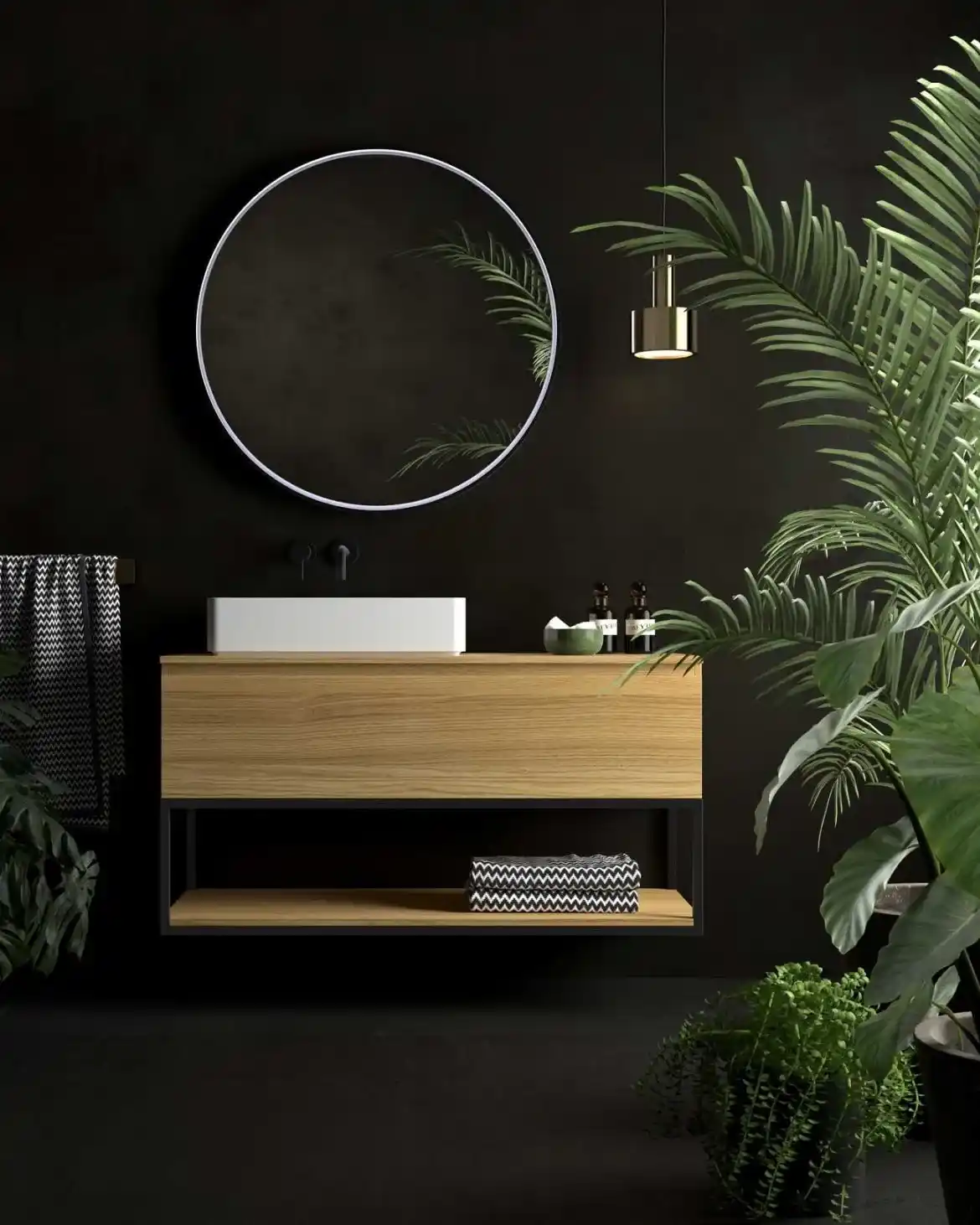 mueble para baño funcional